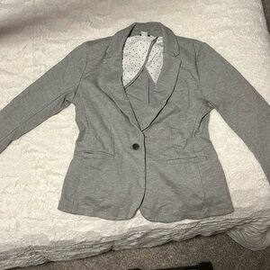 Old Navy size small rayon blazer gray